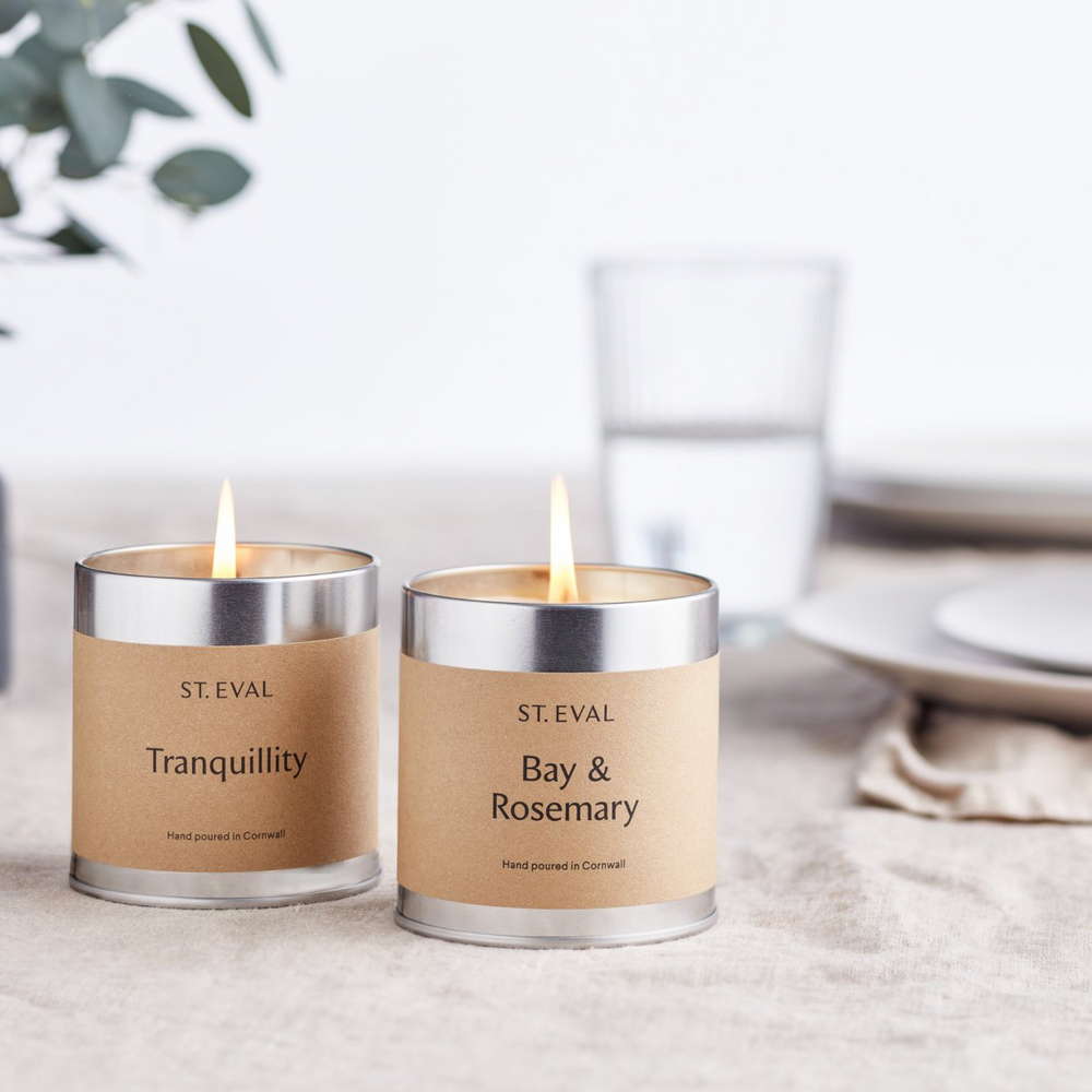 St Eval Tranquillity Scented Tin Candle