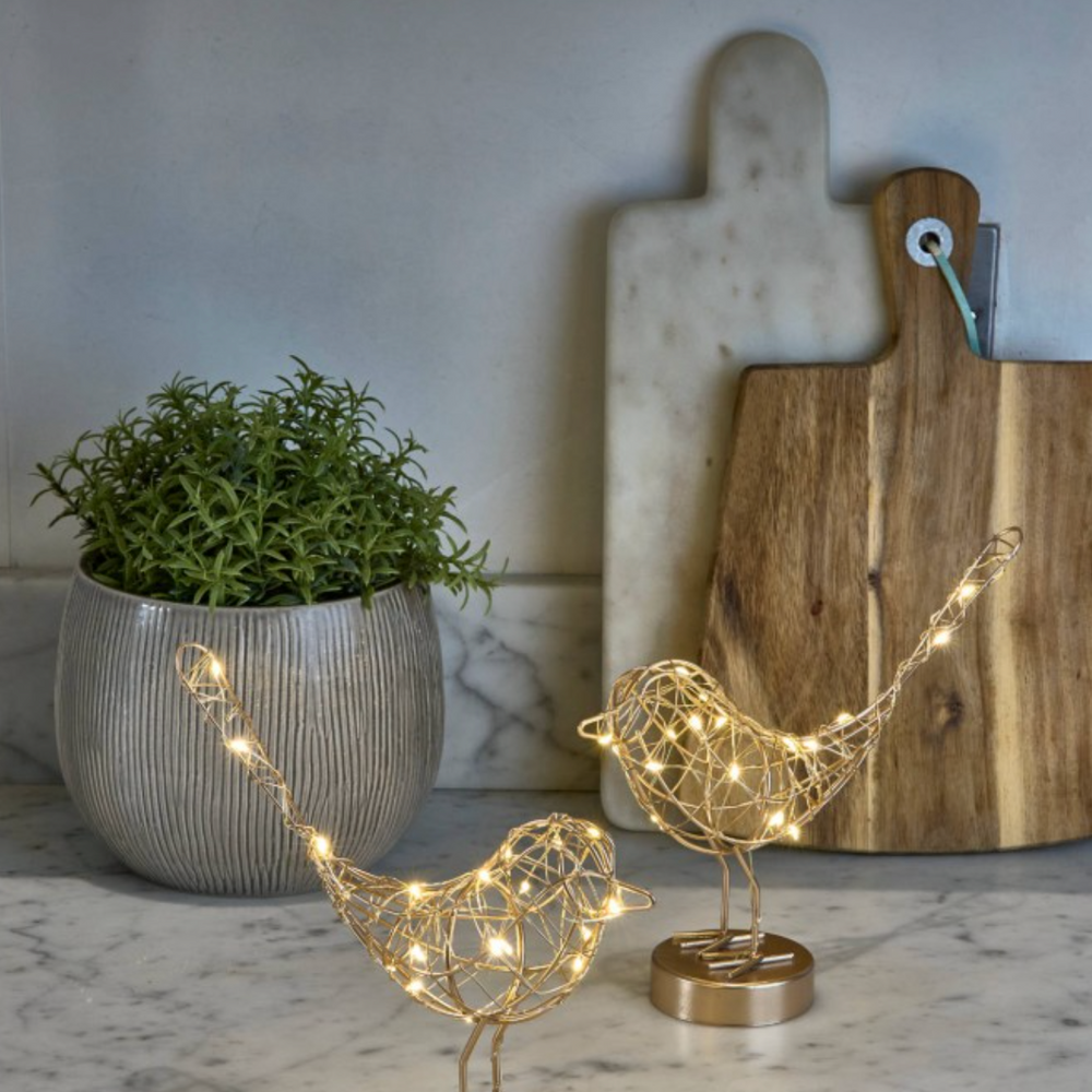 LED Table Top Robin Fairy Light (Battery Operated)