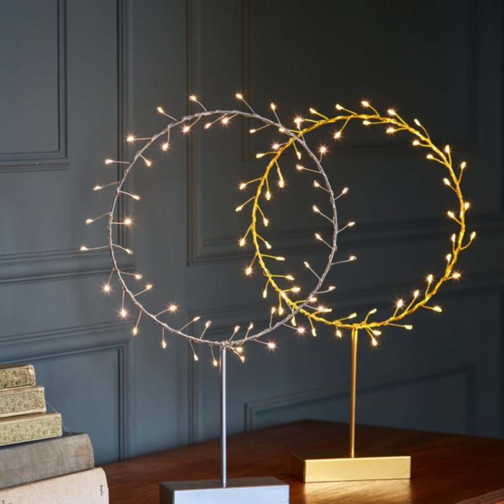 LED Table Aurora Silver