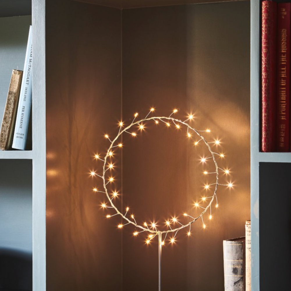 LED Table Aurora Silver