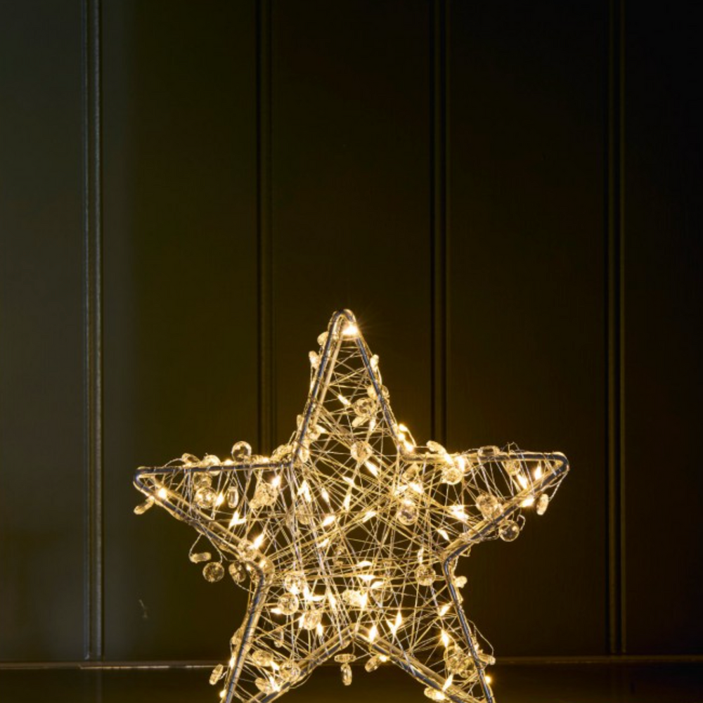 LED Galaxy Mini Star Light, Silver