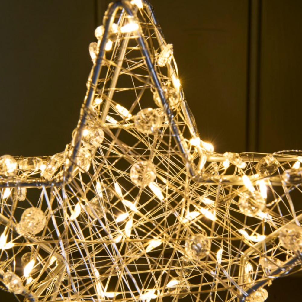 LED Galaxy Mini Star Light, Silver