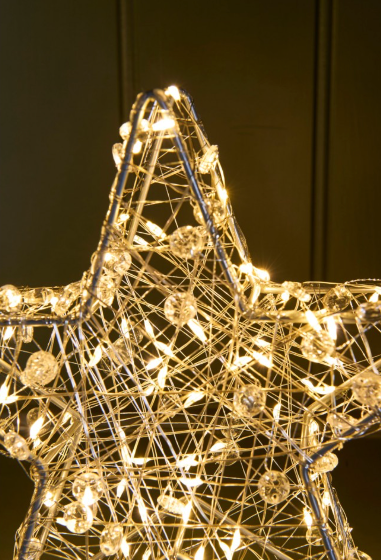 Galaxy Mini Star LED Light 20 CM, Silver
