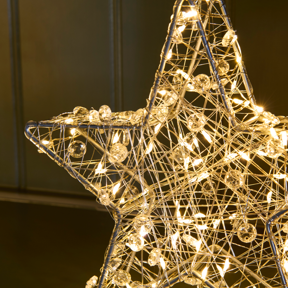 LED Galaxy Mini Star Light, Silver