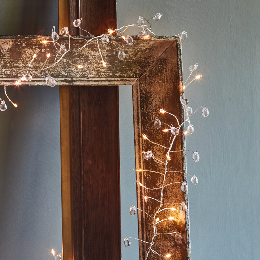 Crystal Cluster LED  Fairy Lights (Battery Powered)