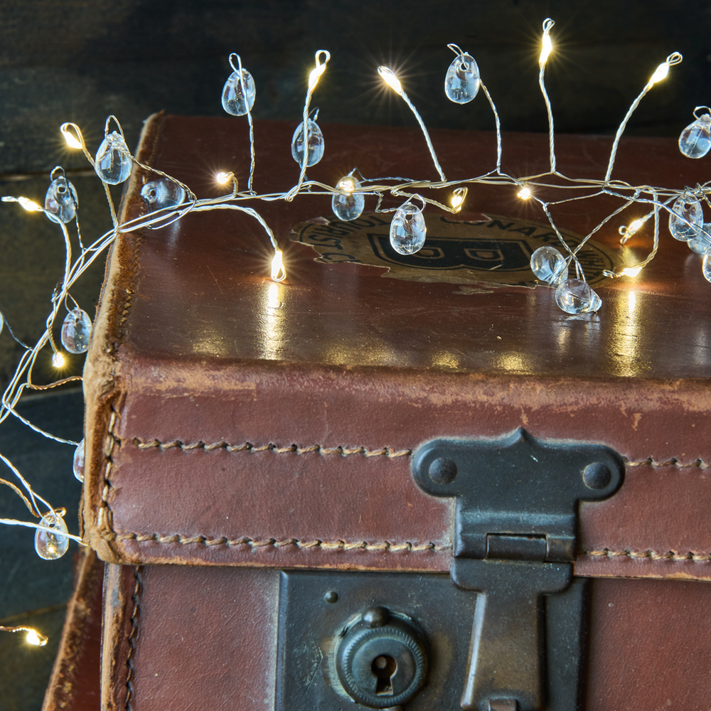 Crystal Cluster LED  Fairy Lights (Battery Powered)