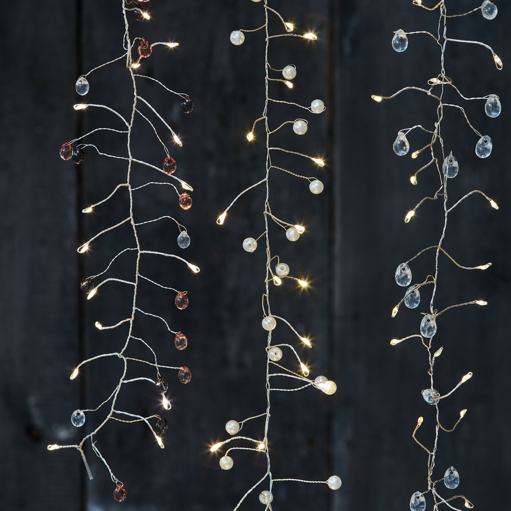 Crystal Cluster LED  Fairy Lights (Battery Powered)