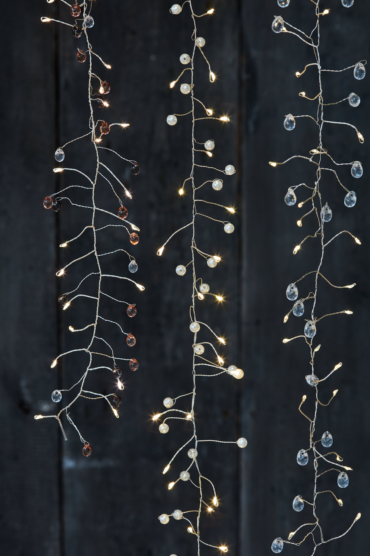 Crystal Cluster LED Fairy Lights (Battery Powered)