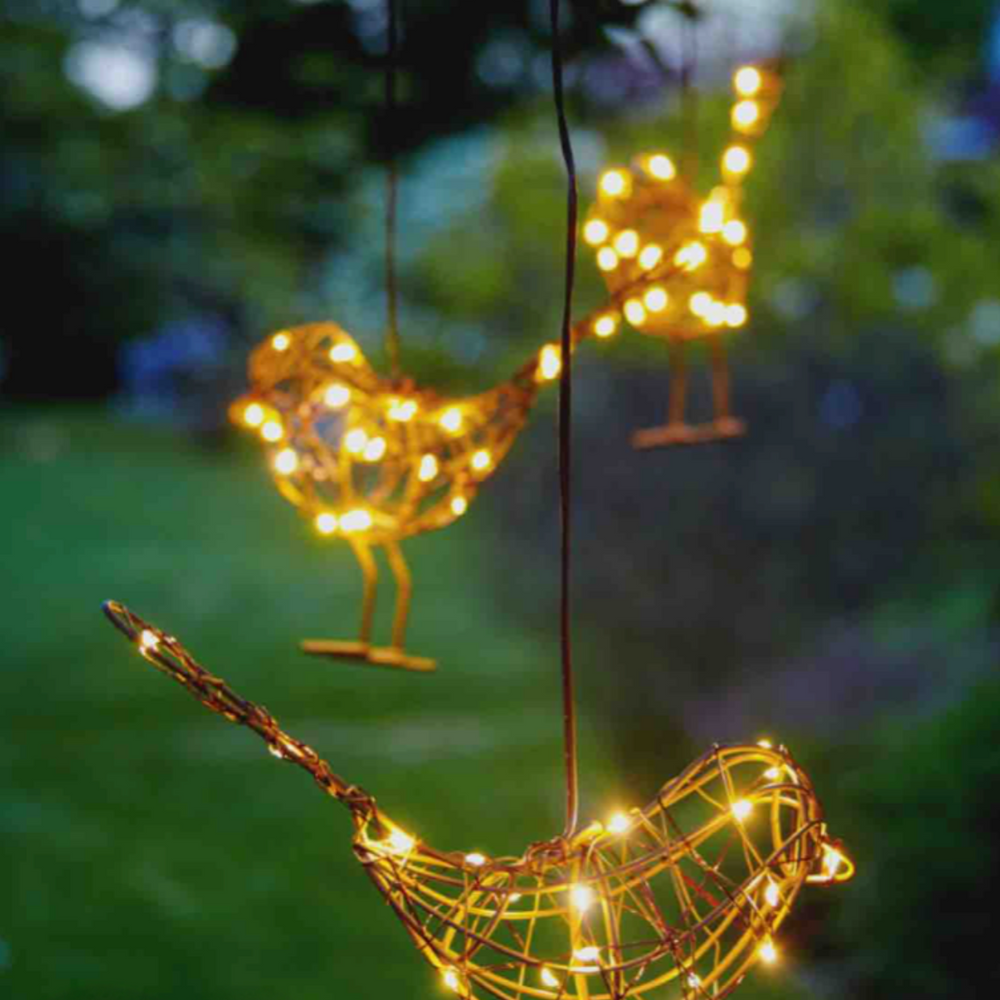 Hanging Robin  LED Fairy Light (Battery Powered)