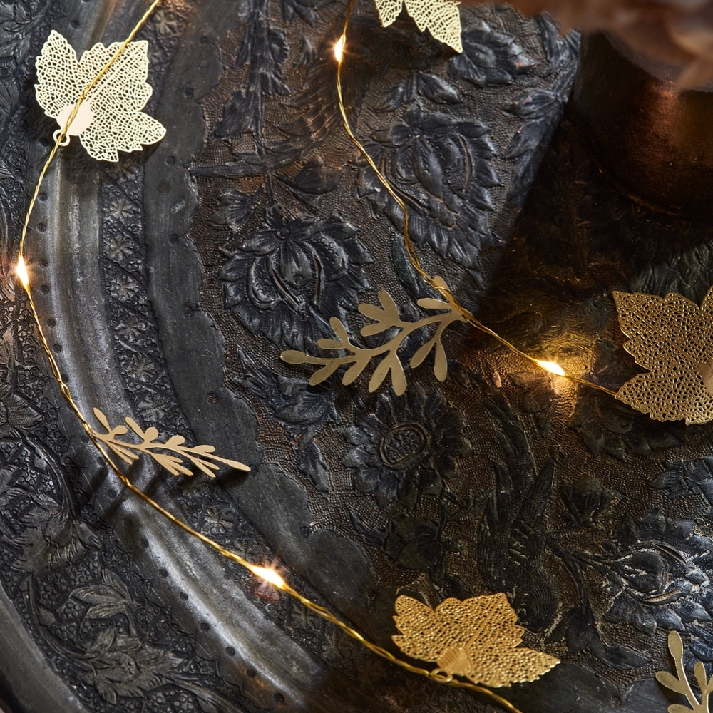 Shimmer LED Fairy Light, Gold