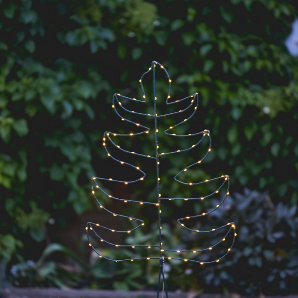 Solar Powered LED Monstera Light