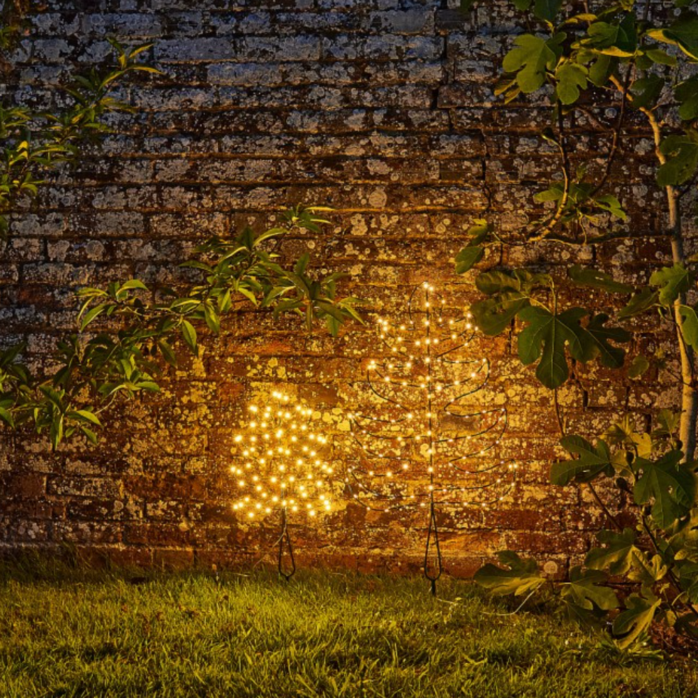 Solar Powered LED Monstera Light