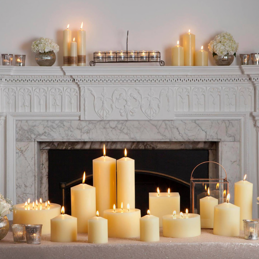 St Eval Unscented Church Mini Pillar Candle, Ivory 4 X 6 CM
