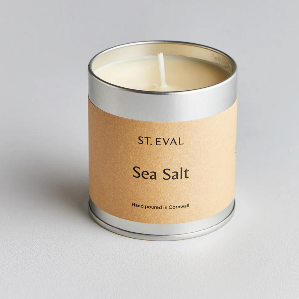 St Eval Sea Salt Scented Tin Candle
