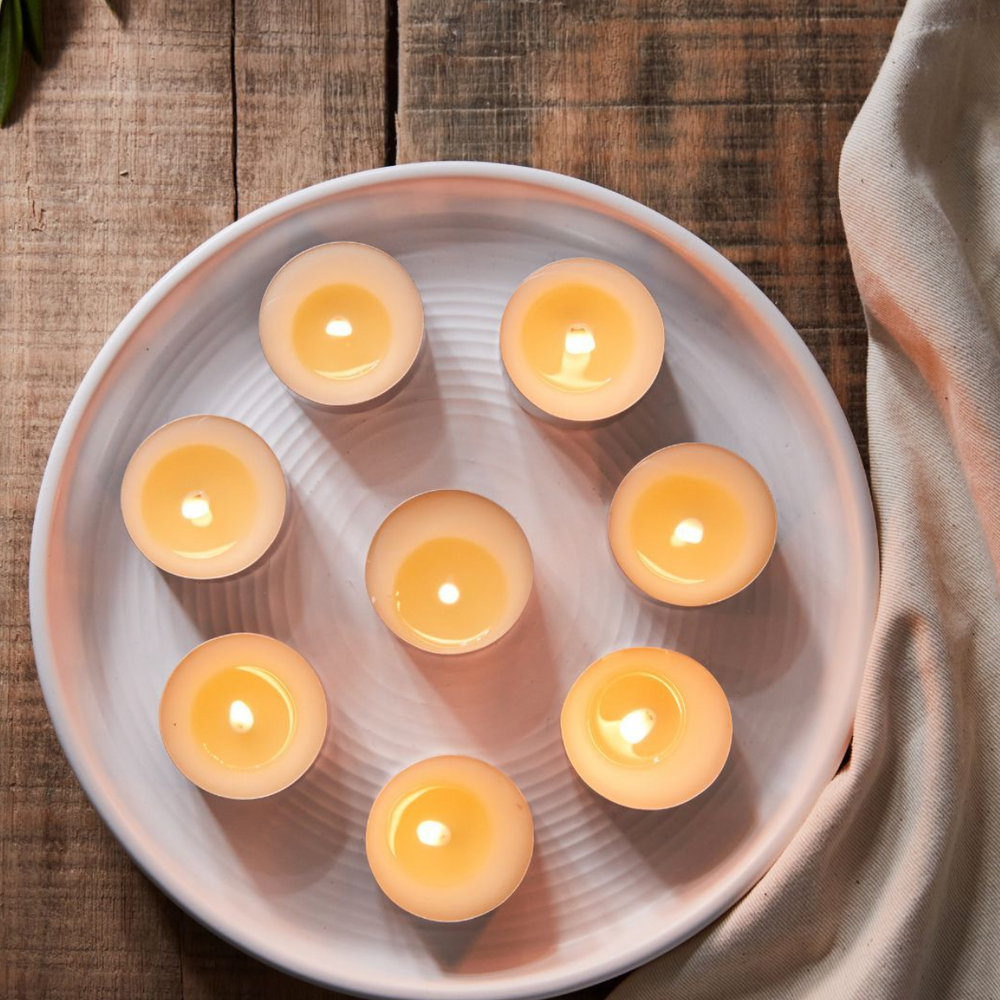 St Eval Wild Gorse Scented Tealights, (Set Of 9)