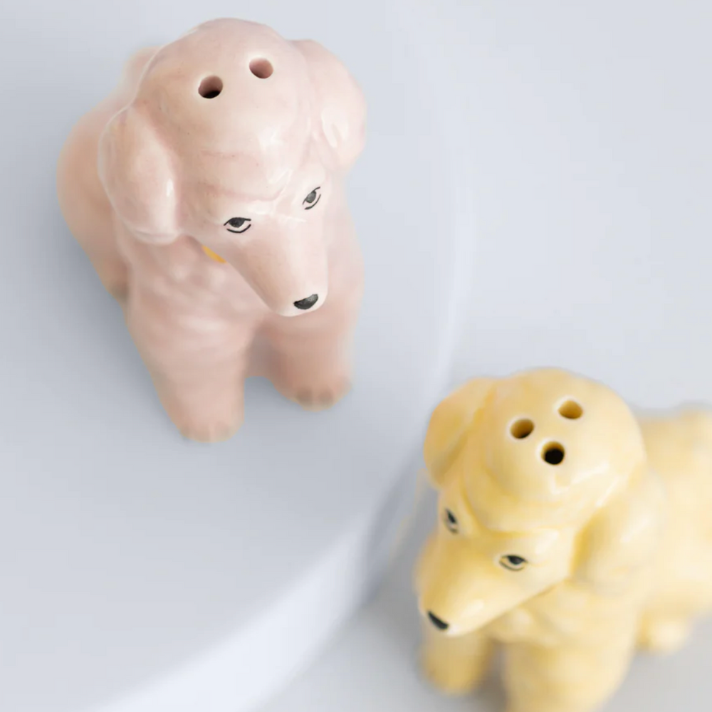 Yvonne Ellen Poodle Salt & Pepper Shakers (Set Of 2)