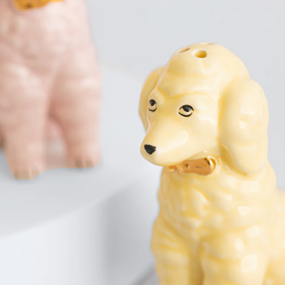 Yvonne Ellen Poodle Salt & Pepper Shakers (Set Of 2)