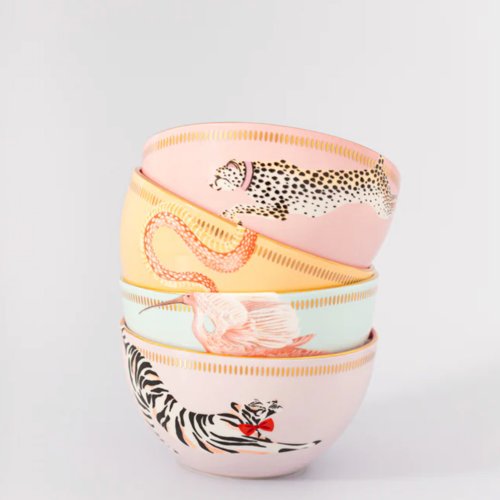 Yvonne Ellen Animal Cereal Bowls, (Set Of 4)