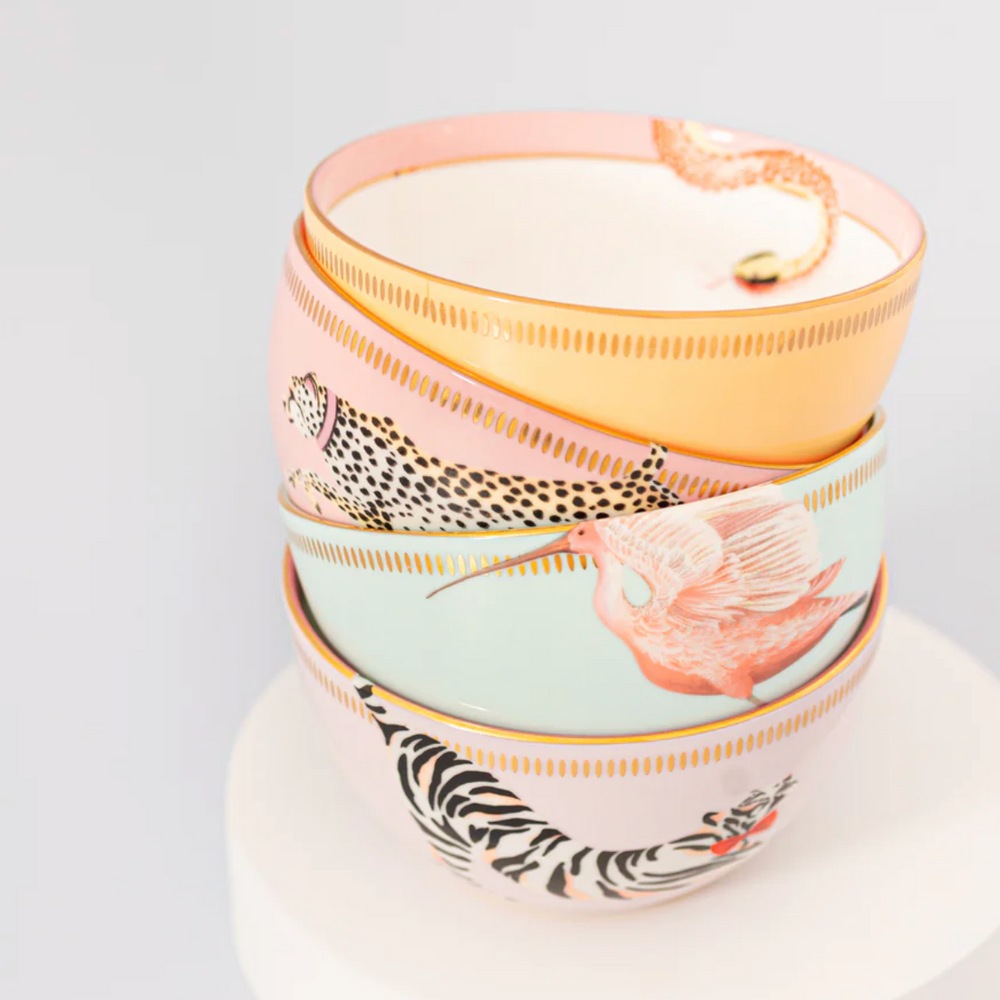 Yvonne Ellen Animal Cereal Bowls, (Set Of 4)