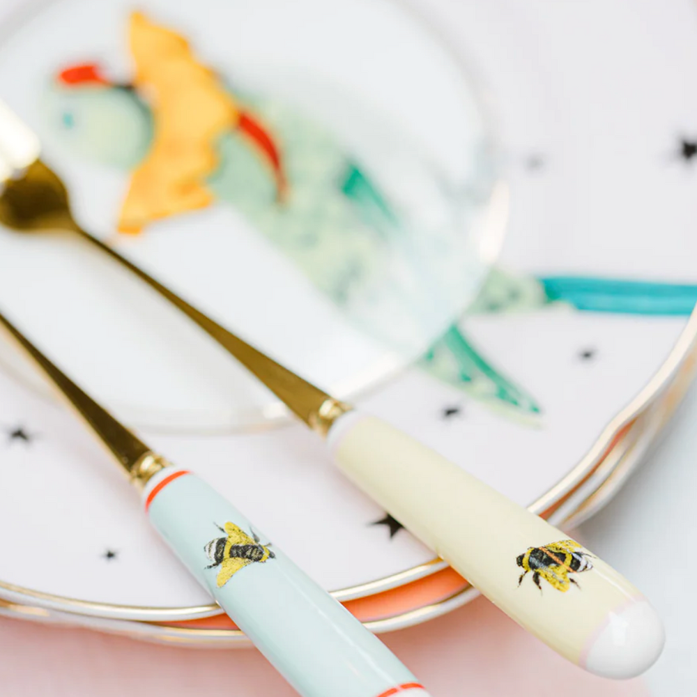 Yvonne Ellen Cake Fork Set, Bee