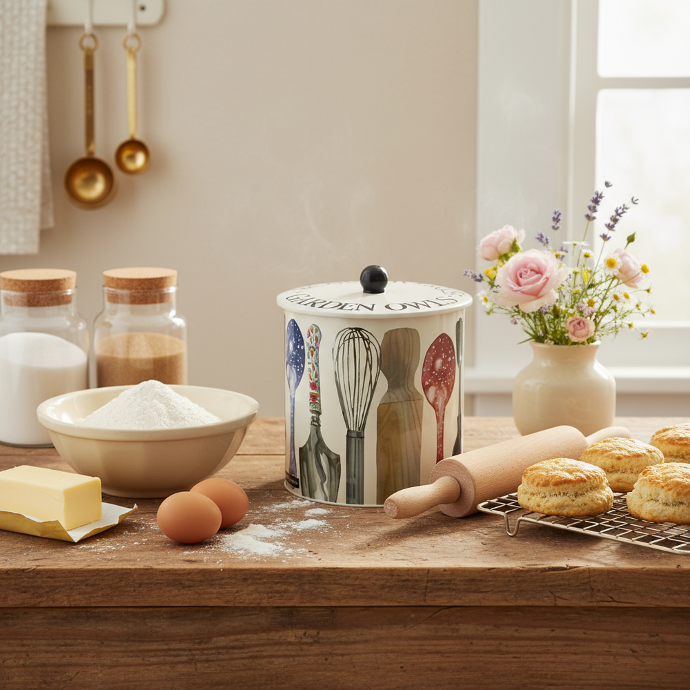 Emma Bridgewater Biscuit Barrel, Get Baking