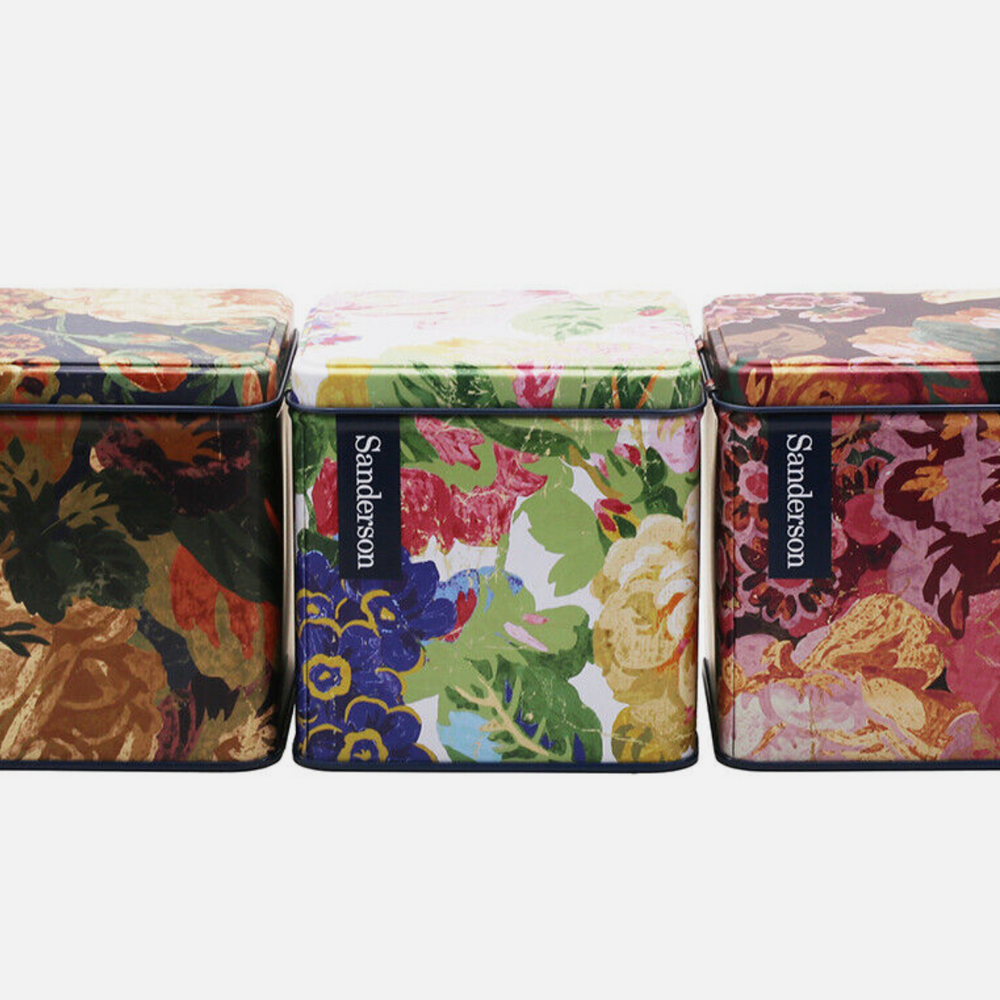 Sanderson Square Storage Canisters Very Rose & Peony (Set of 3)