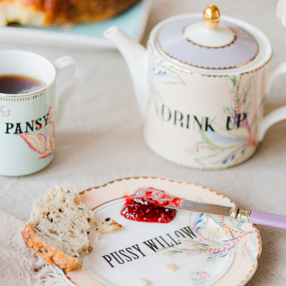 Yvonne Ellen Floral Tea Plates, Set Of 4