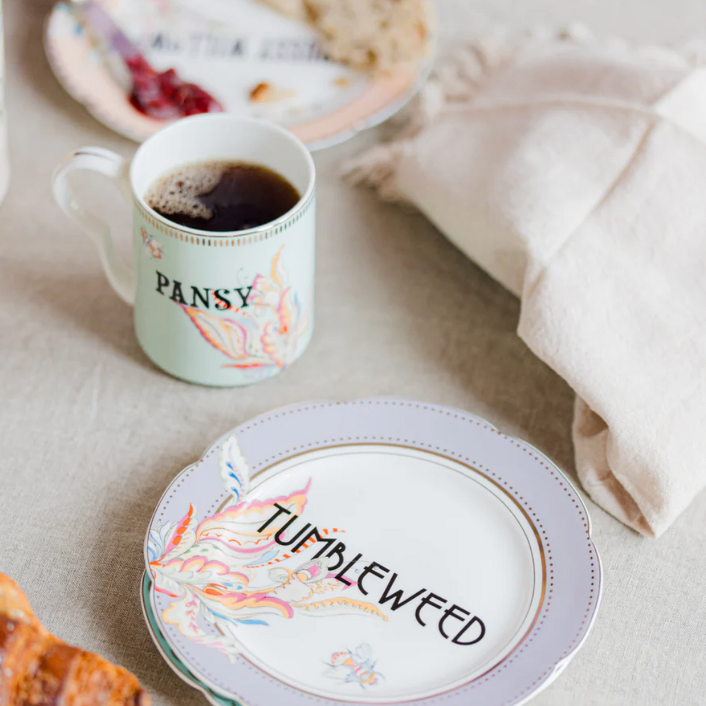 Yvonne Ellen Floral Tea Plates, Set Of 4