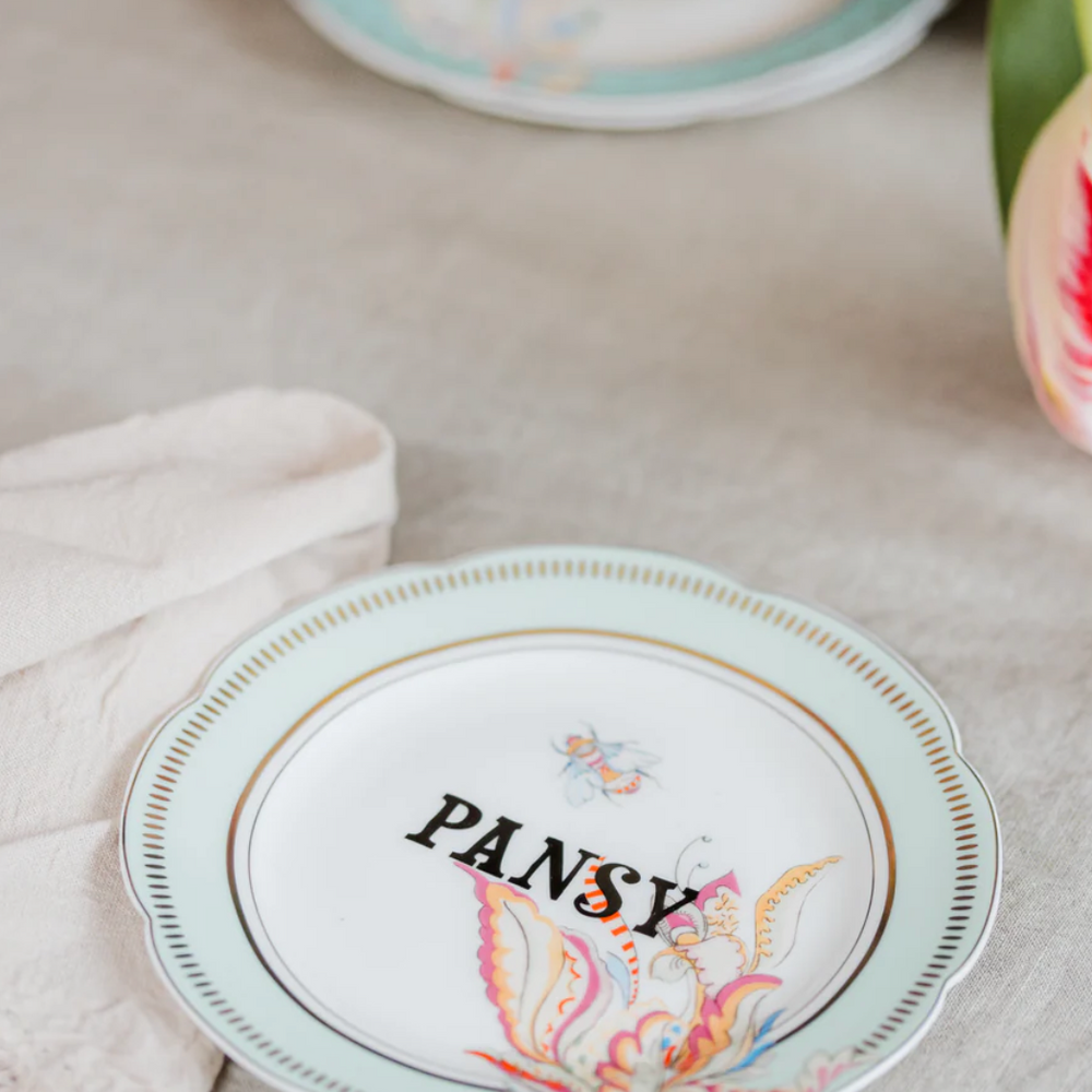 Yvonne Ellen Floral Tea Plates, Set Of 4