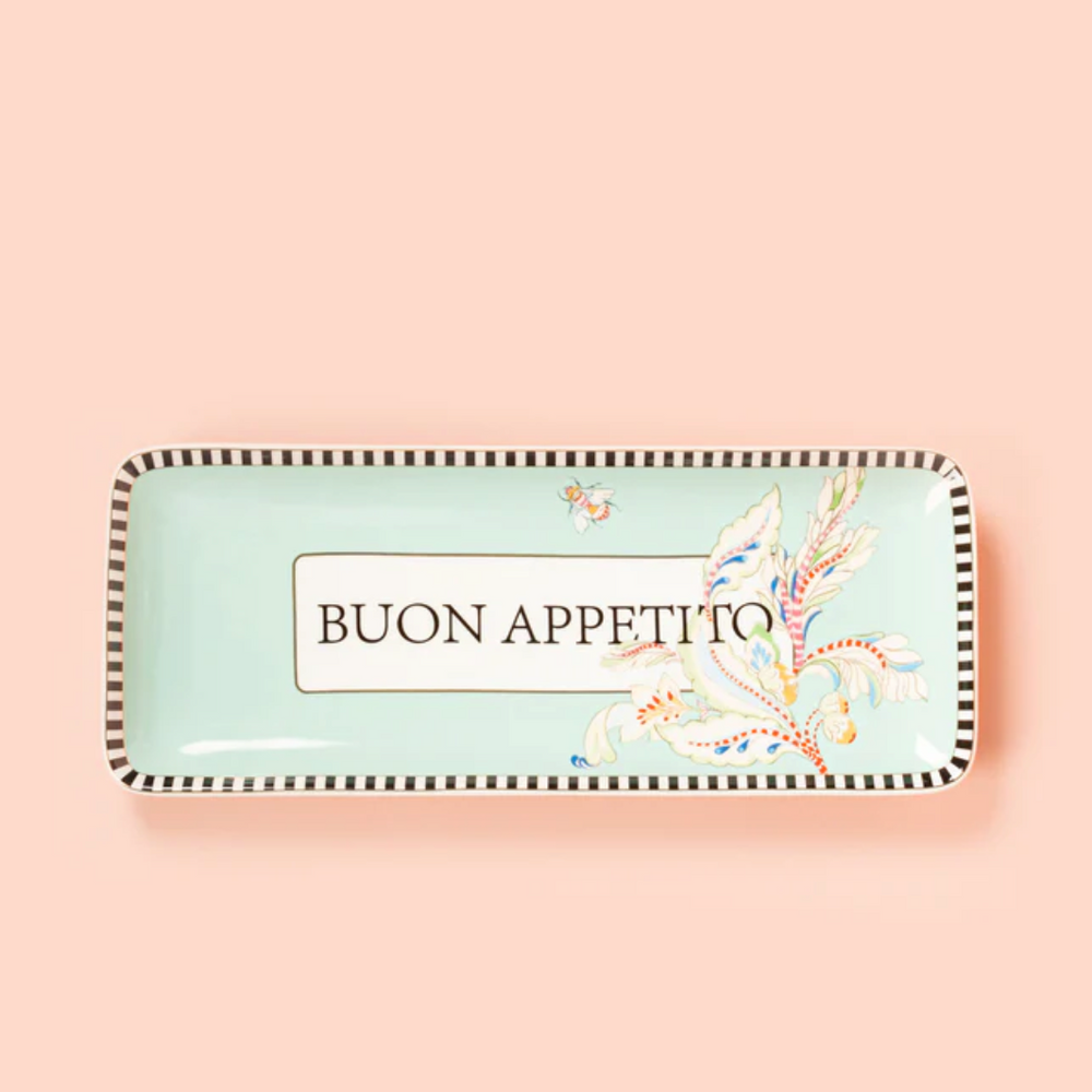 Yvonne Ellen Floral Serving Platter