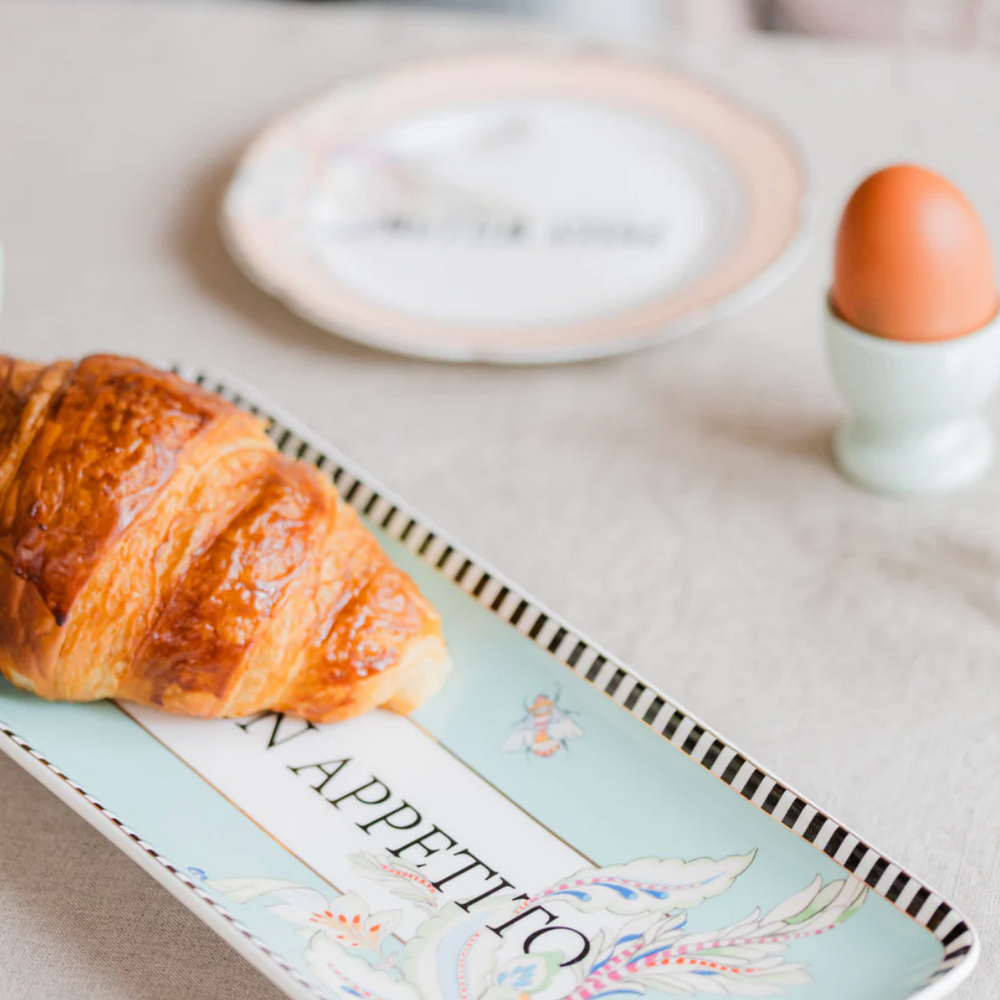 Yvonne Ellen Floral Serving Platter