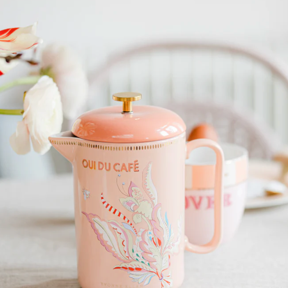 Yvonne Ellen Floral  Stoneware Cafetière