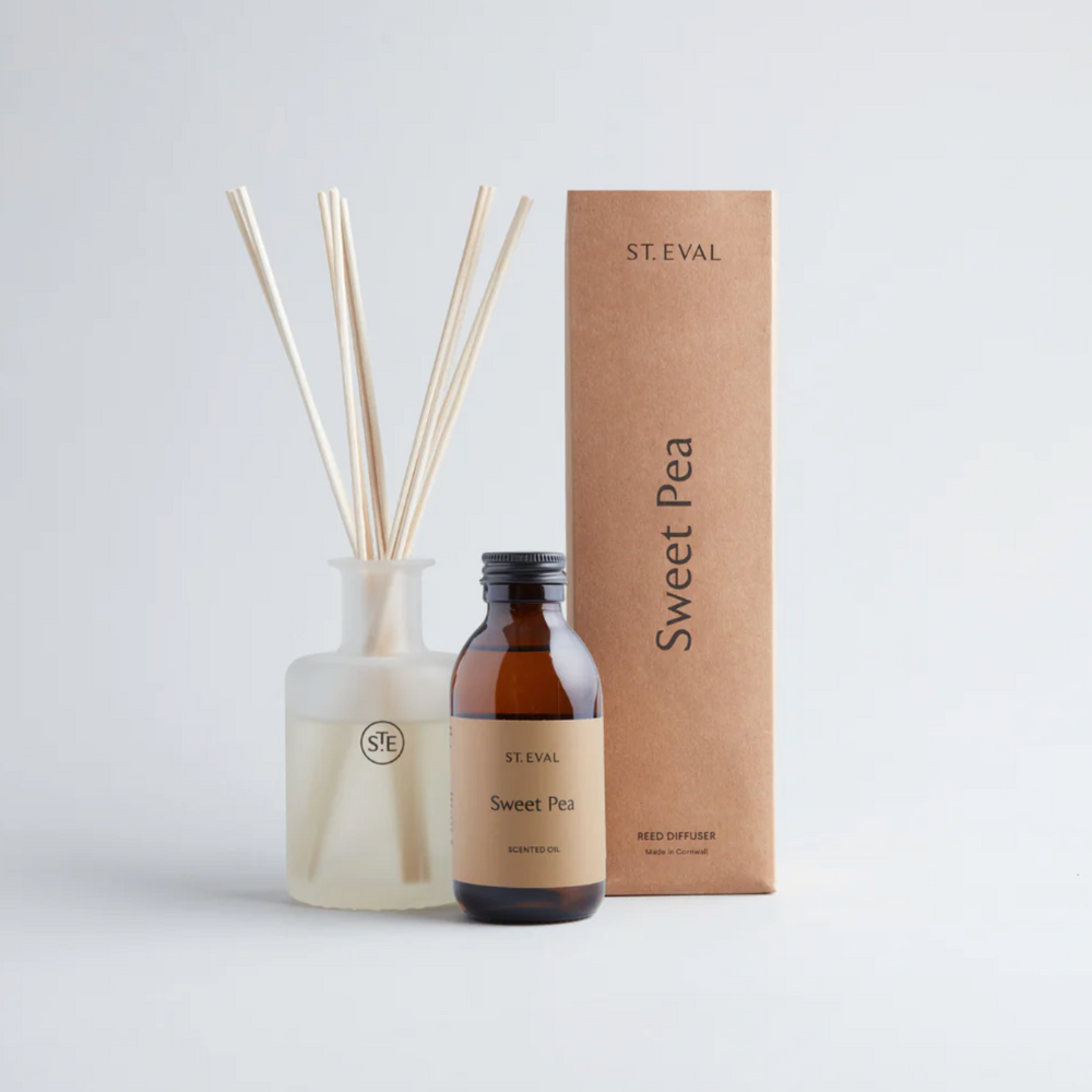 St Eval Reed Diffuser, Sweet Pea