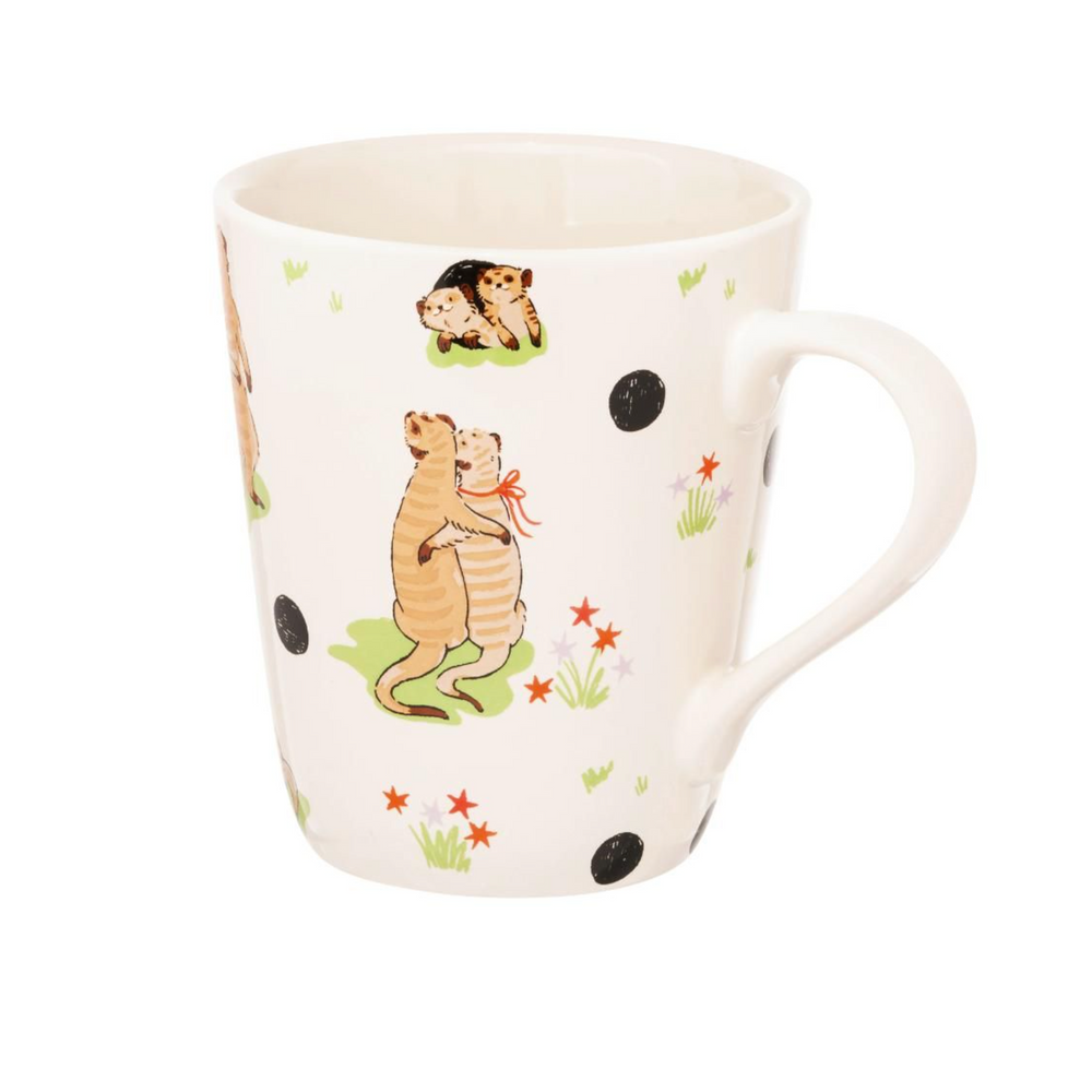 Cath Kidston Stanley Mug, Meerkats