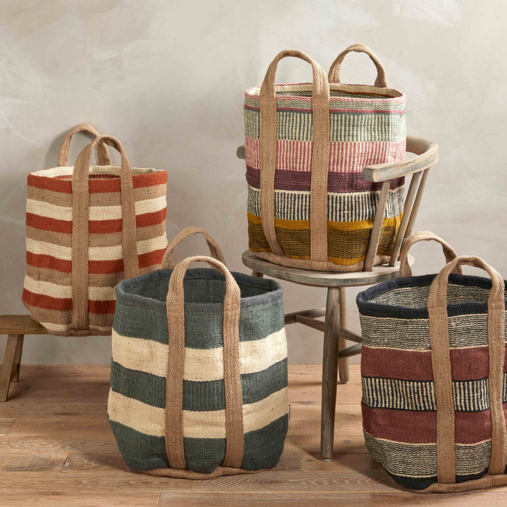 Walton & Co Natural Jute Basket, Spice