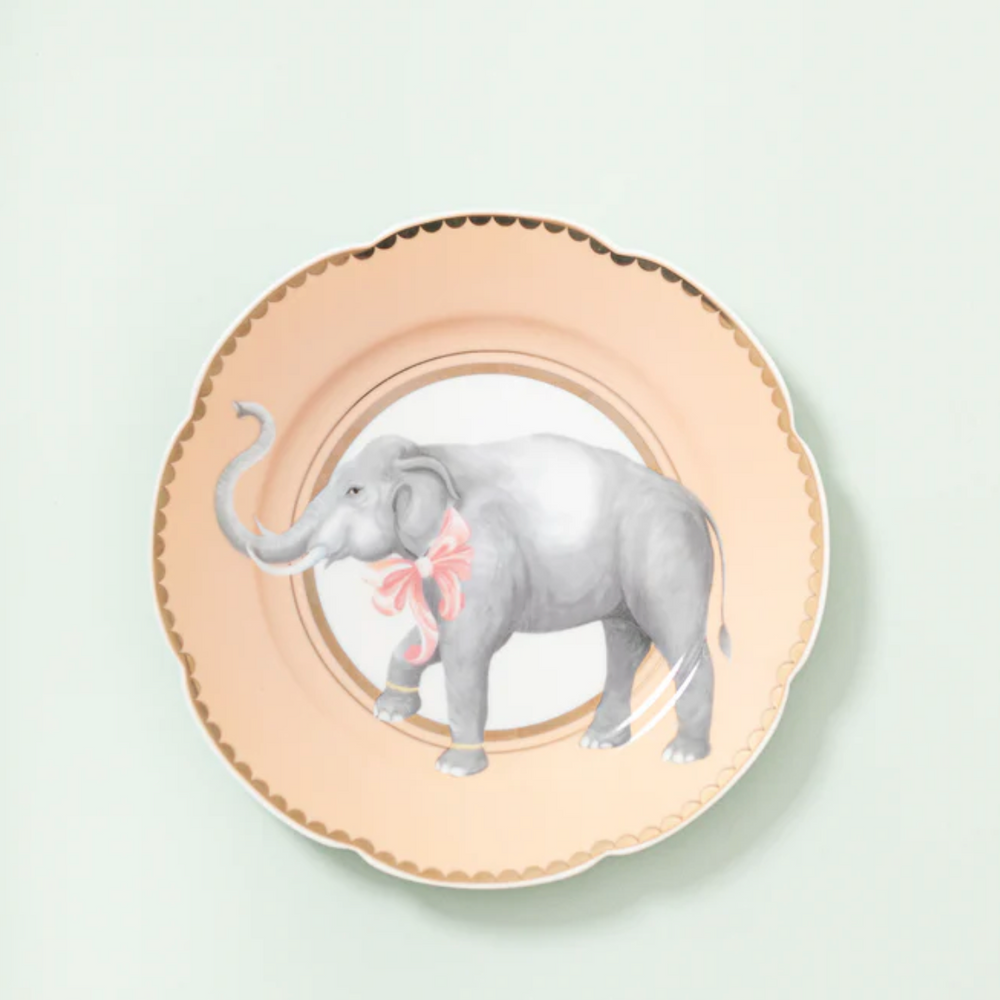 Yvonne Ellen Tea Plate, Elephant