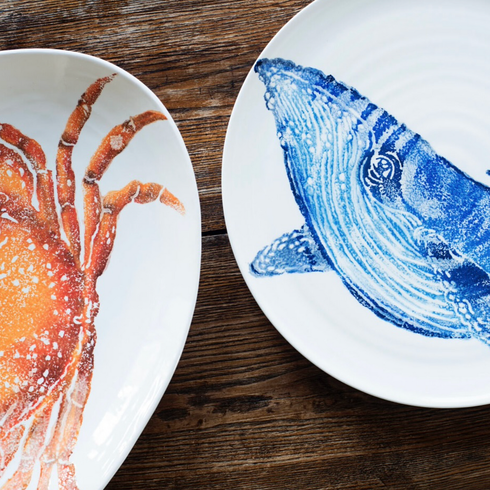 Bliss Home Serving Platter, Crab