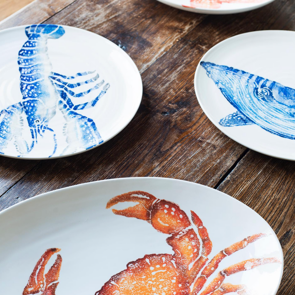 Bliss Home Serving Platter, Crab