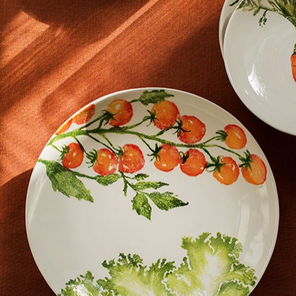 Bliss Home Serving Platter, Vine Tomatoes