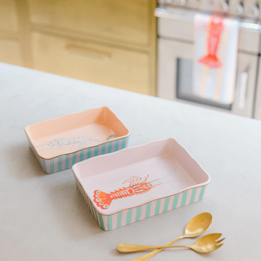 Yvonne Ellen Gold Salad Servers
