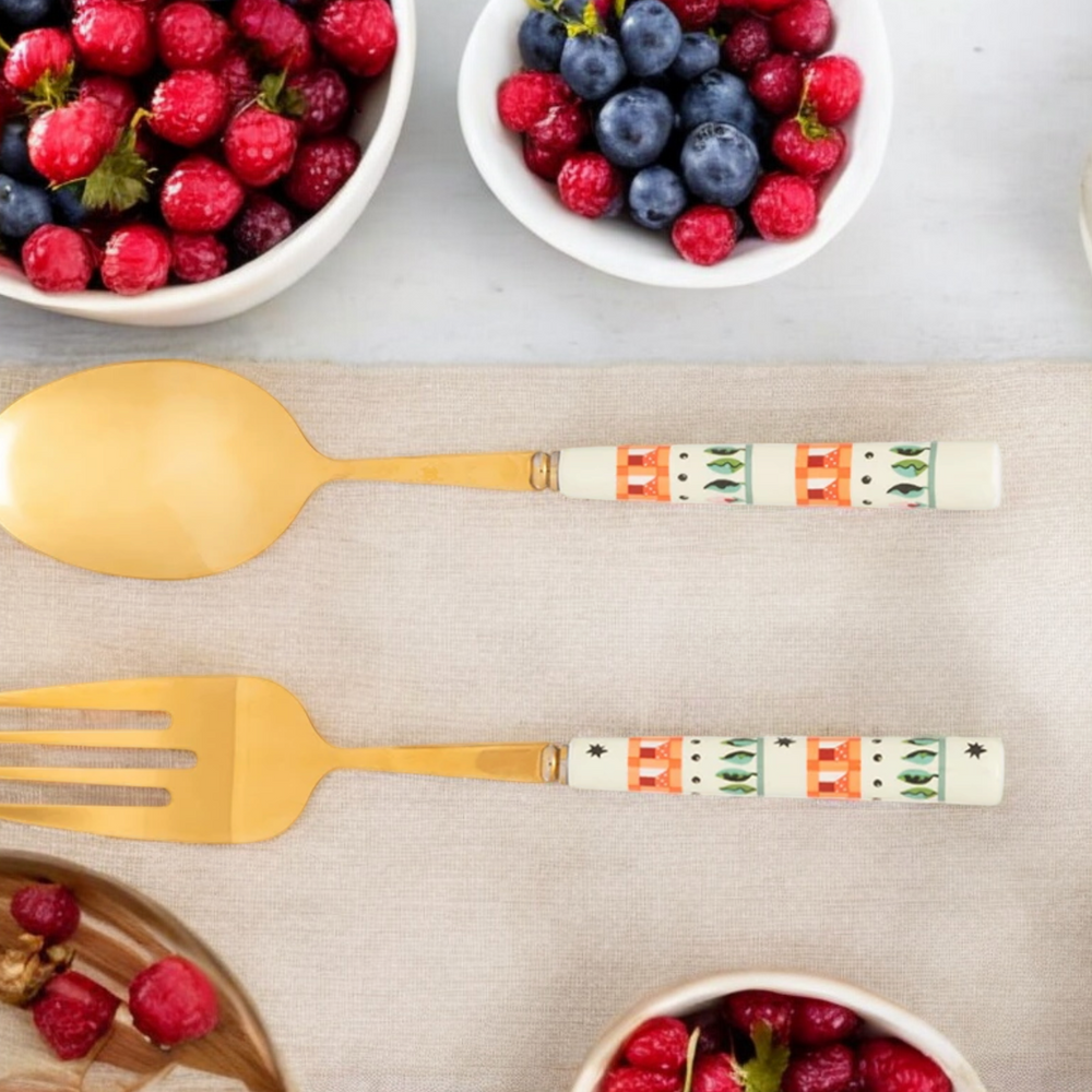 Cath Kidston Dolly Rose Salad Servers