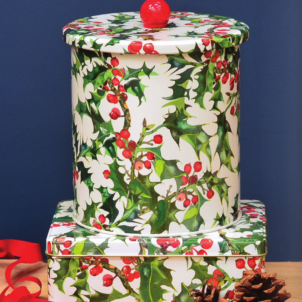 Emma Bridgewater Biscuit Barrel, Holly