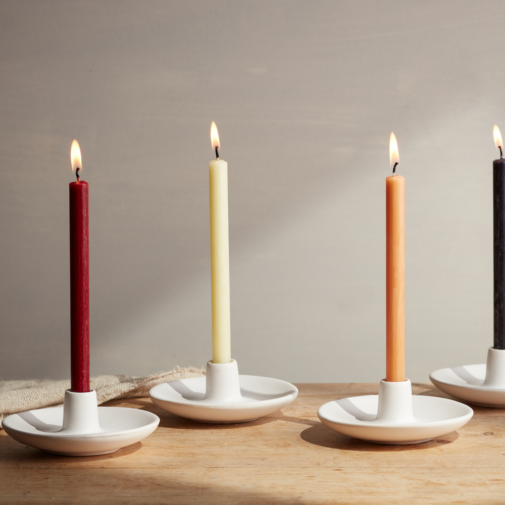 St Eval Mini Fragranced Dinner Candle, Figgy Pudding (Pack Of 6 )