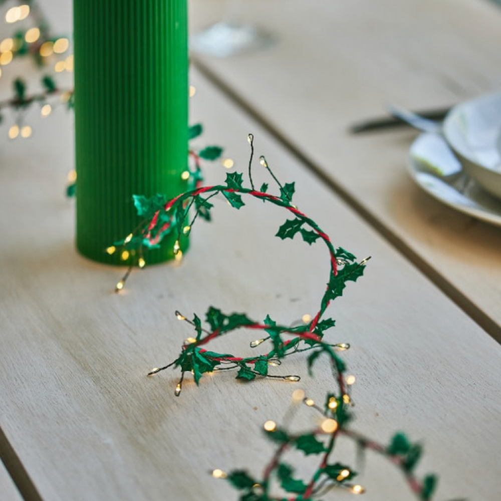 Holly Twine LED Fairy Light