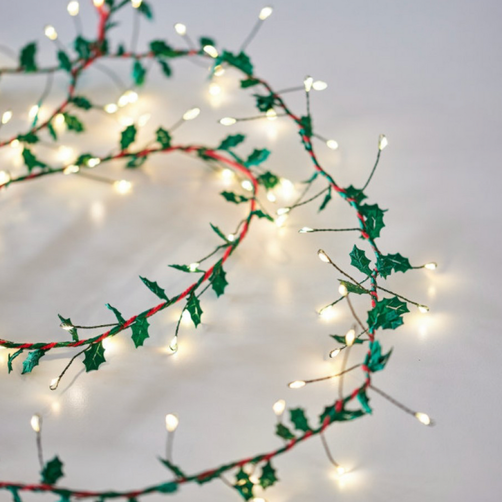 Holly Twine LED Fairy Light
