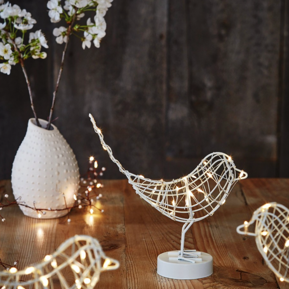 LED Table Top Robin Fairy Light (Battery Operated)