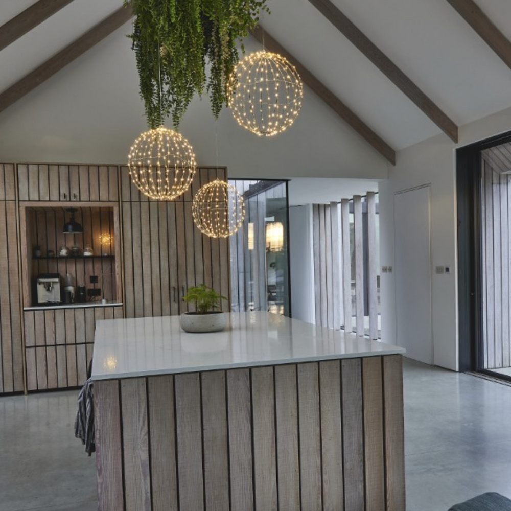LED Sphere Hanging Light  (40 CM )