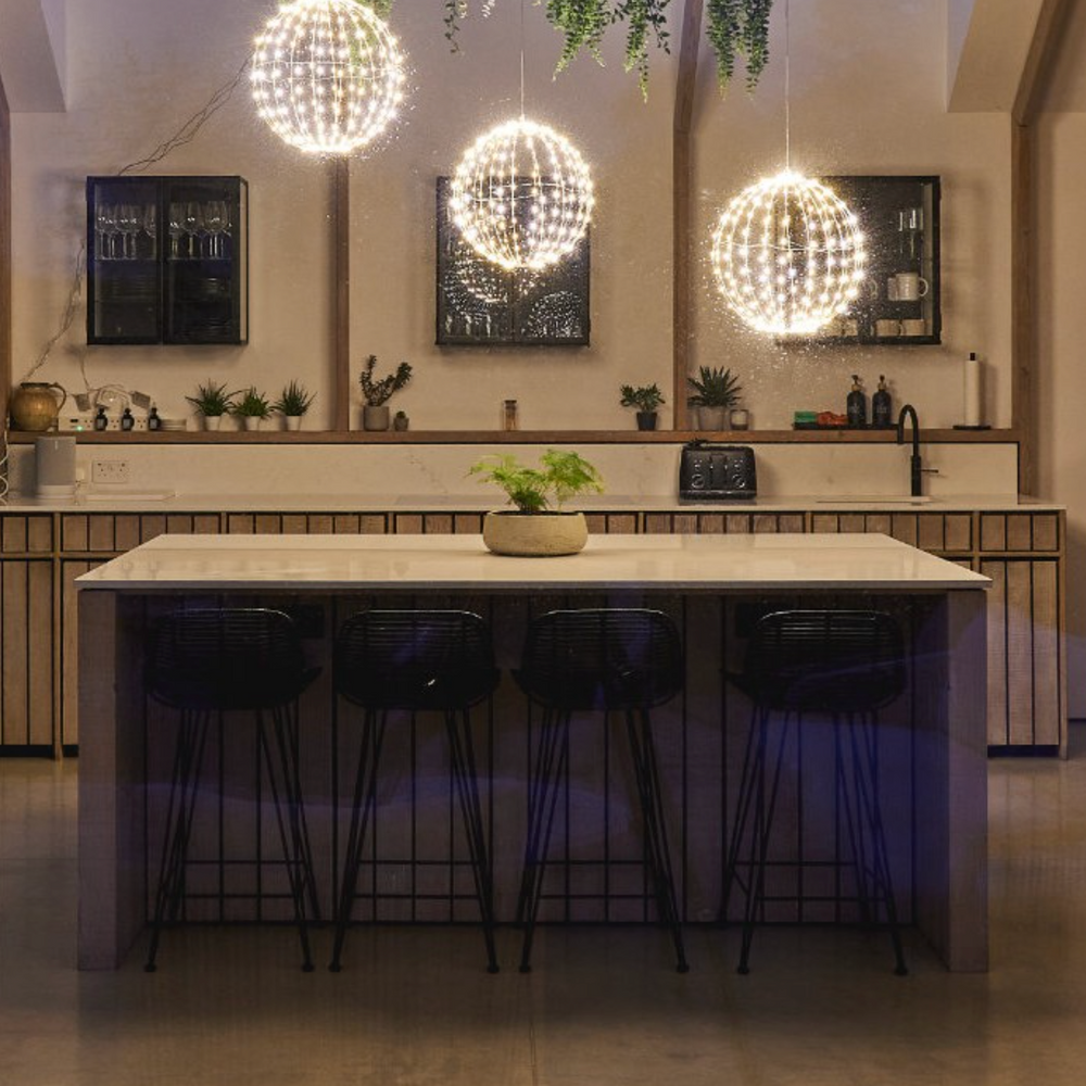 LED Sphere Hanging Light  (40 CM )