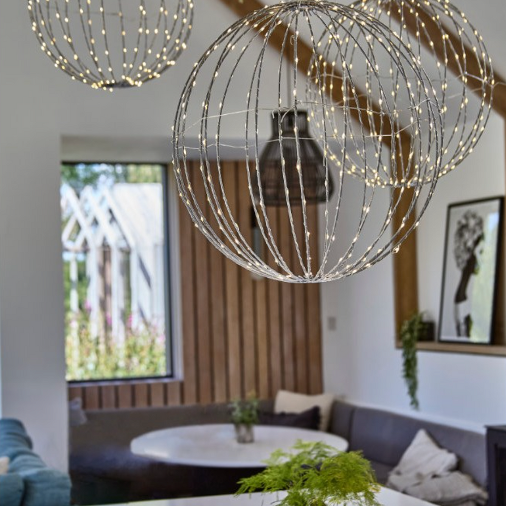LED Sphere Hanging Light  (40 CM )