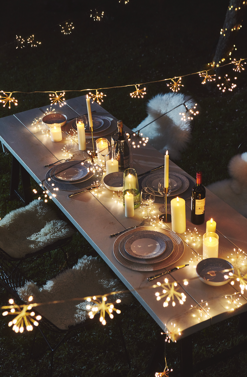 Starbursts LED Fairy Lights, ( Mains Powered )